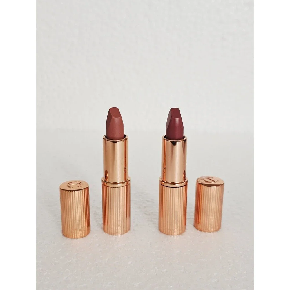 Charlotte Tilbury mini lipsticks, Pillow Talk & 90's Pink